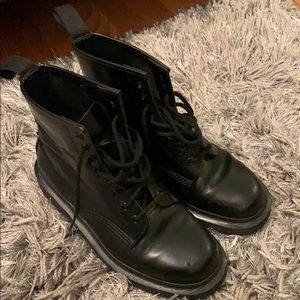 Black Doc Marten Boots